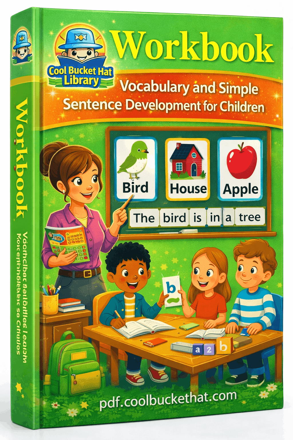 Workbook Vocabulary and Simple Sentence Development for Children