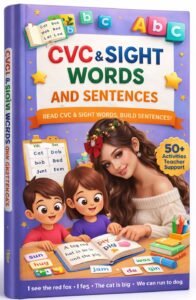 CVC & SIGHT WORDS AND SENTENCES